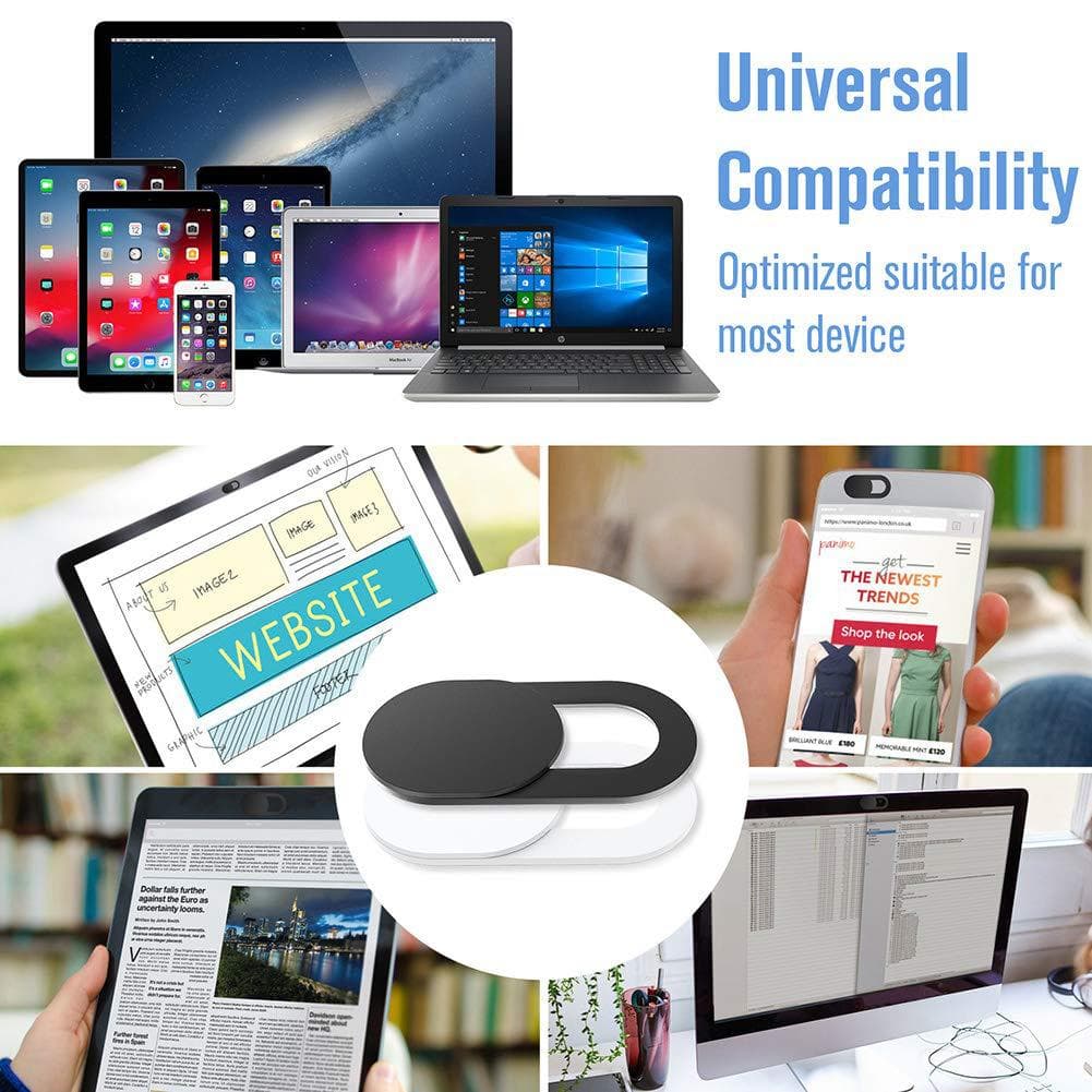 Webcam Privacy Cover Slider for Phone/Computer Camera Lens Protection