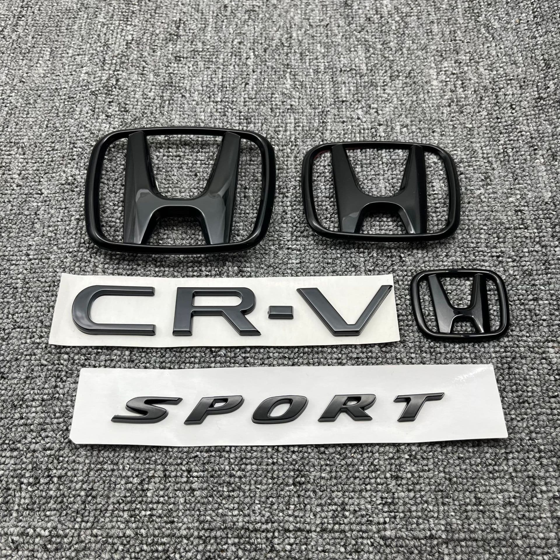Suitable for Honda Car Logos, Front and Rear Emblems, New and Old Models Crv 3rd/5th/6th Generation Steering Wheel Logo Sticker Set