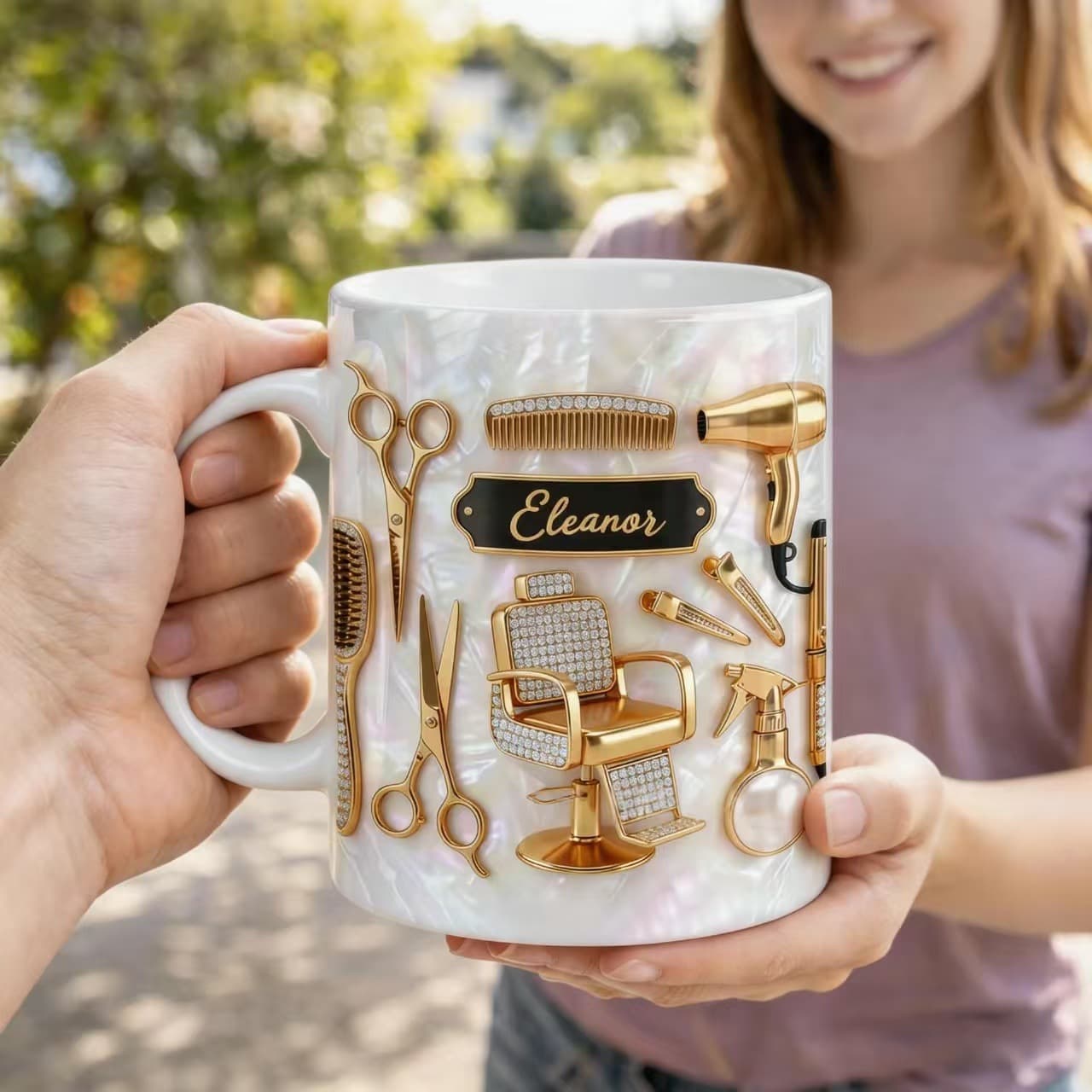 New Cross-border Hairstylist Lovers Coffee Mug