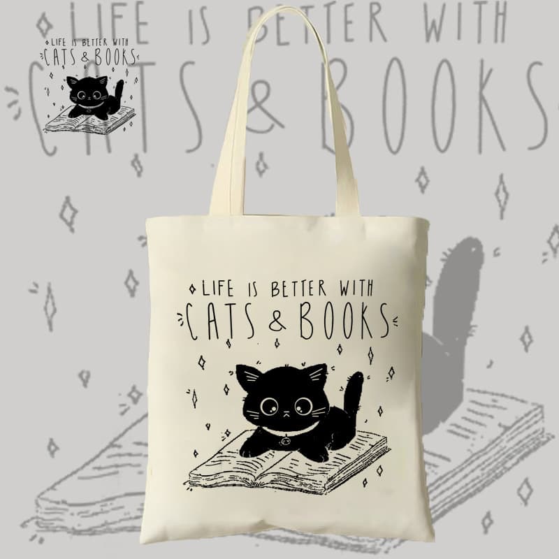 Canvas bags.