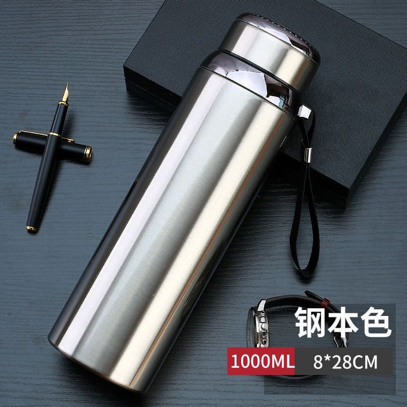 Stainless Steel Large Capacity Thermos Cup for Men and Women, Tea Infuser Student Outdoor Water Bottle, Portable Thermal Carafe Wholesale