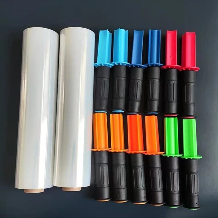 Amazon handle film handle wrapping film 38cm wide inner diameter 1.5 inch handle film box Amazon hot style