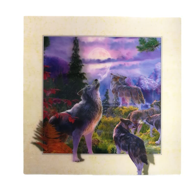Professional Naked-Eye 3D Stereoscopic Printing PET Lenticular Variable Image Craft Painting Movie Poster 5D Decorative Art Custom Printing