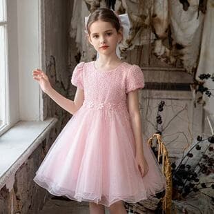Sample Clearance Children's Dress Children's Gown Princess Dress Girls Tutu Dress Flower Girl Dress Host Piano
