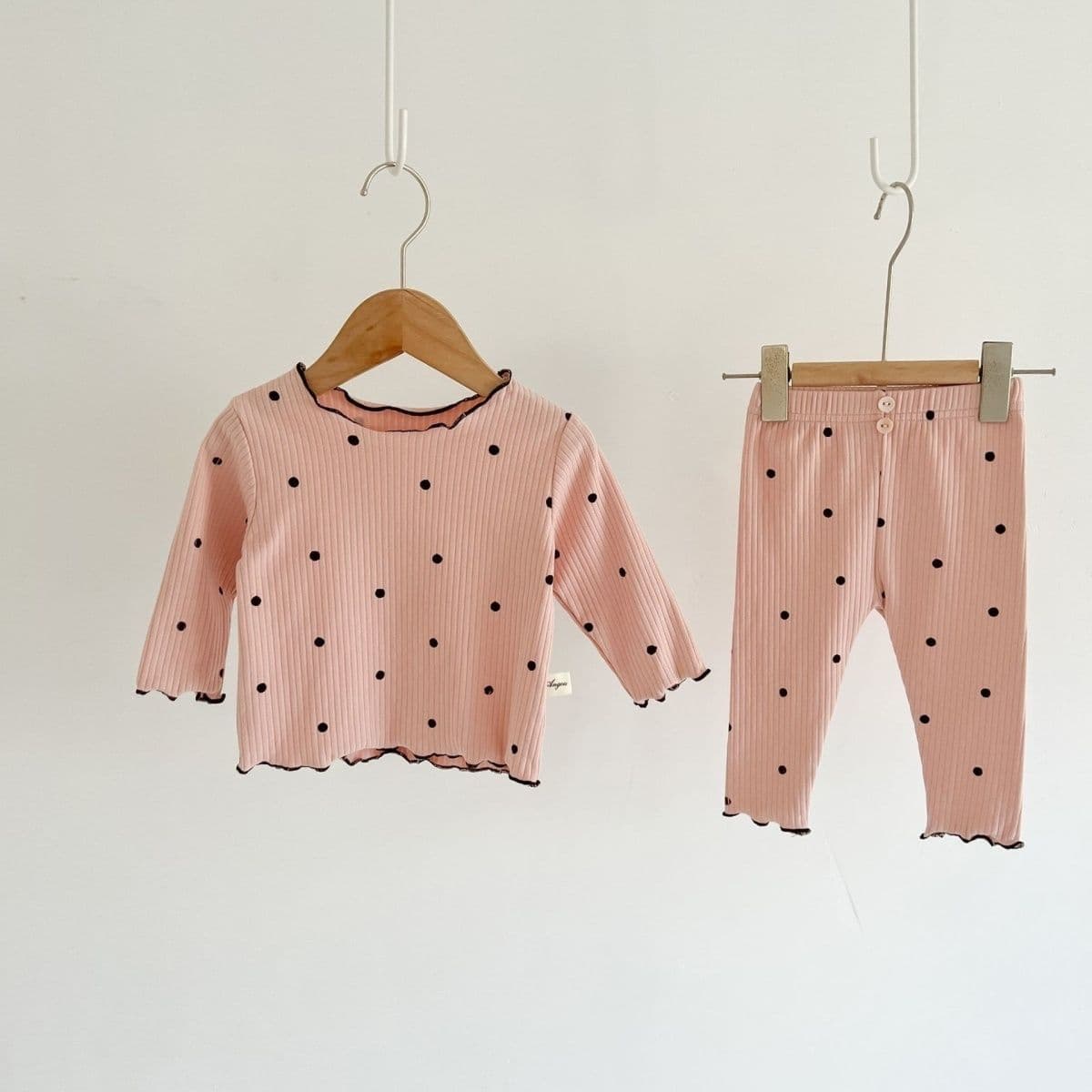 Girls' Spring/Autumn Pajamas New Style Kids' Homewear Summer Set Baby Air Conditioning Wear Ice Silk Thin Two-Piece Set