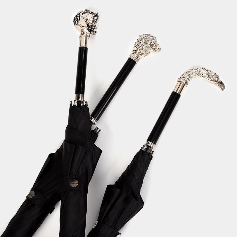 Outdoor Umbrella Golf Umbrella Artistic Umbrella Horse Head Eagle Head Skull Personality Umbrella Sunscreen Parasol Gift Umbrella