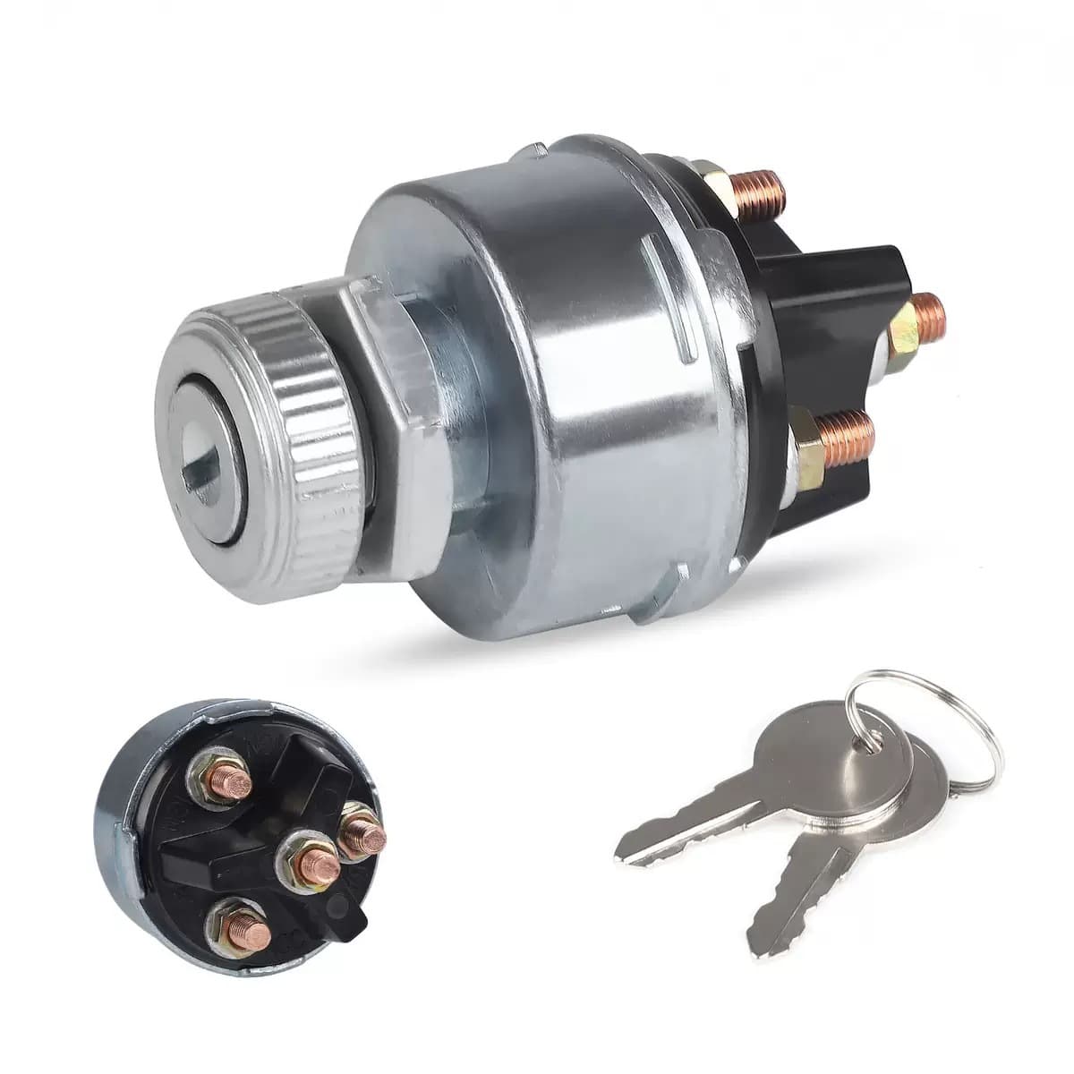 Cross-border Product 12V/24V Car Modification Ignition Start Switch JK417 for ATV and Farm Vehicle Ignition Lock