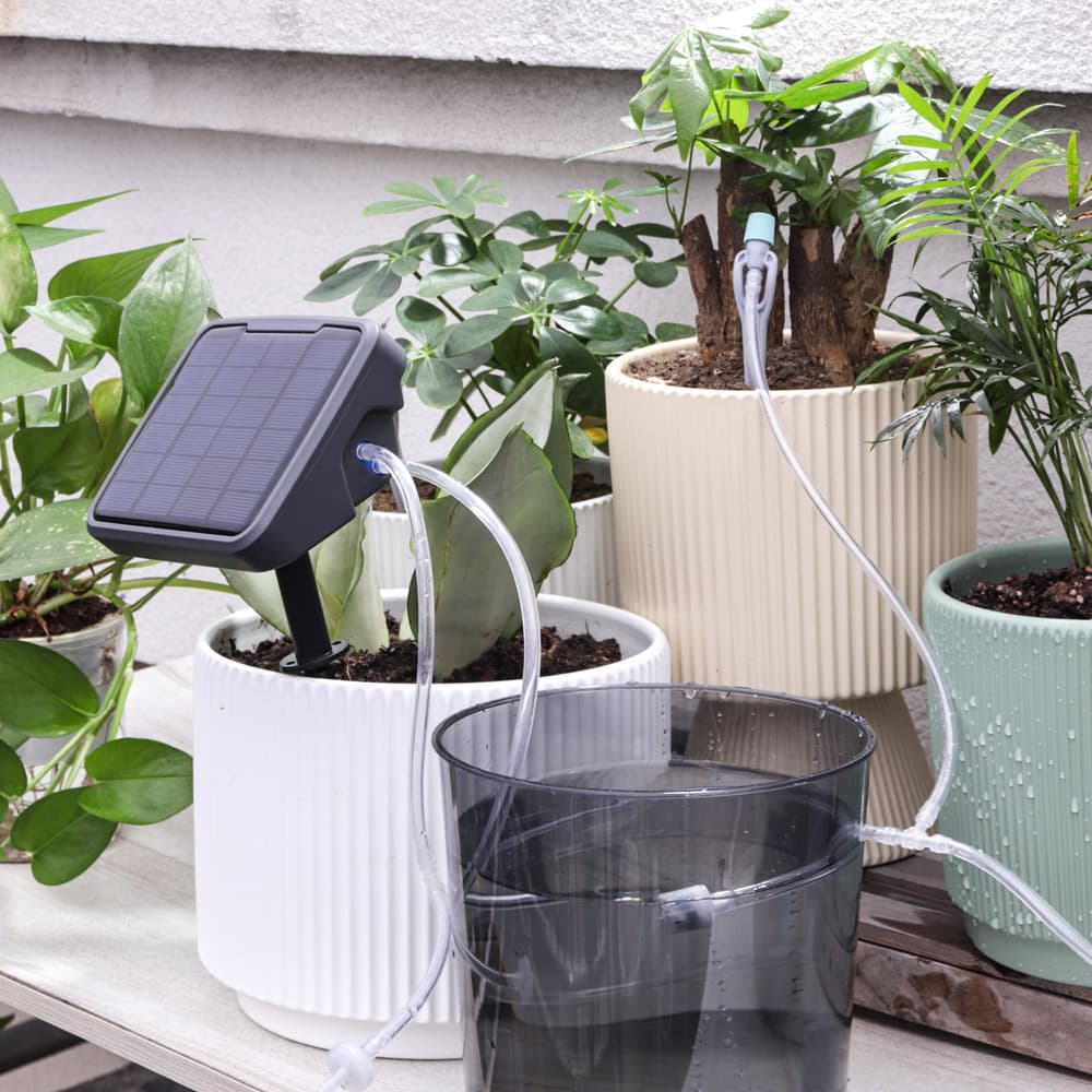 Solar Automatic Plant Waterer Smart Timed Watering Device Potted Drip Irrigation System Self-Watering Equipment
