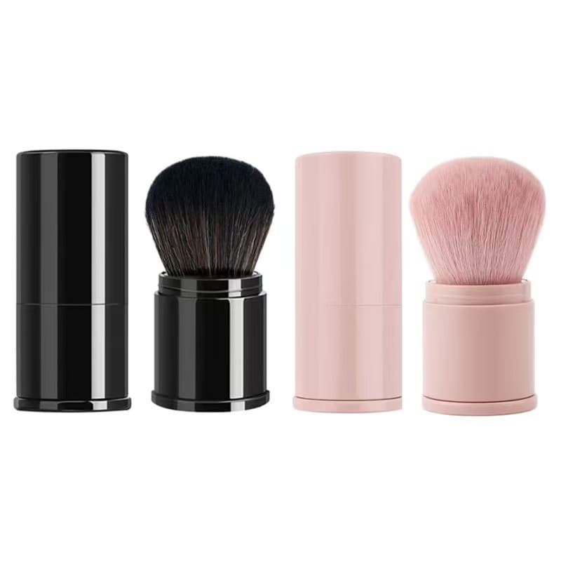 Super Convenient Single Retractable Mushroom Head Powder Brush, Multifunctional Makeup Brush for Blush and Loose Powder, In Stock