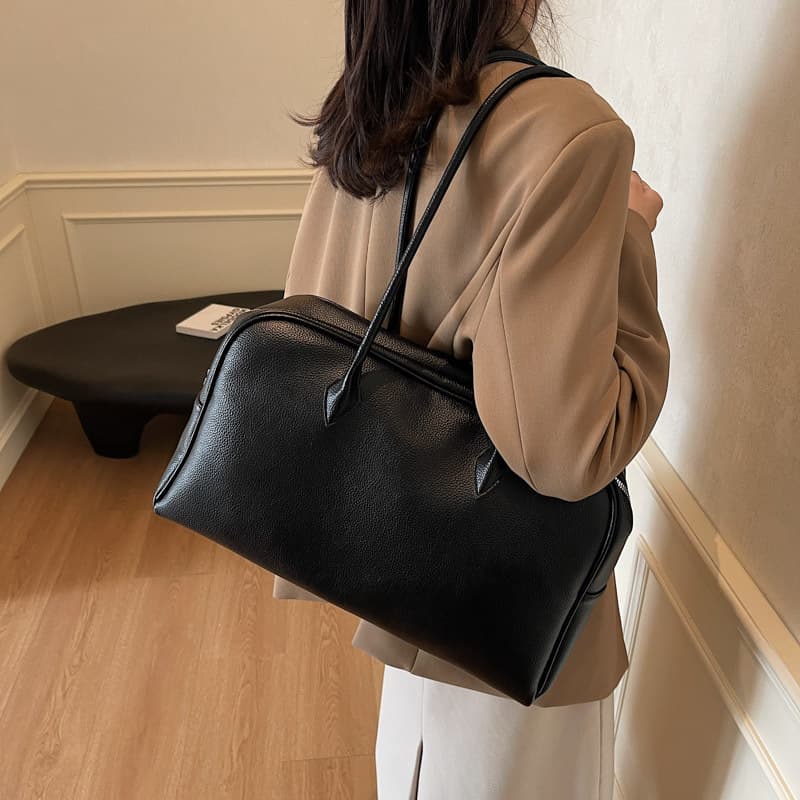 Trendy Popular Single Shoulder Crossbody Bag for Commuting, New Lazy Style Versatile Large Capacity Bag