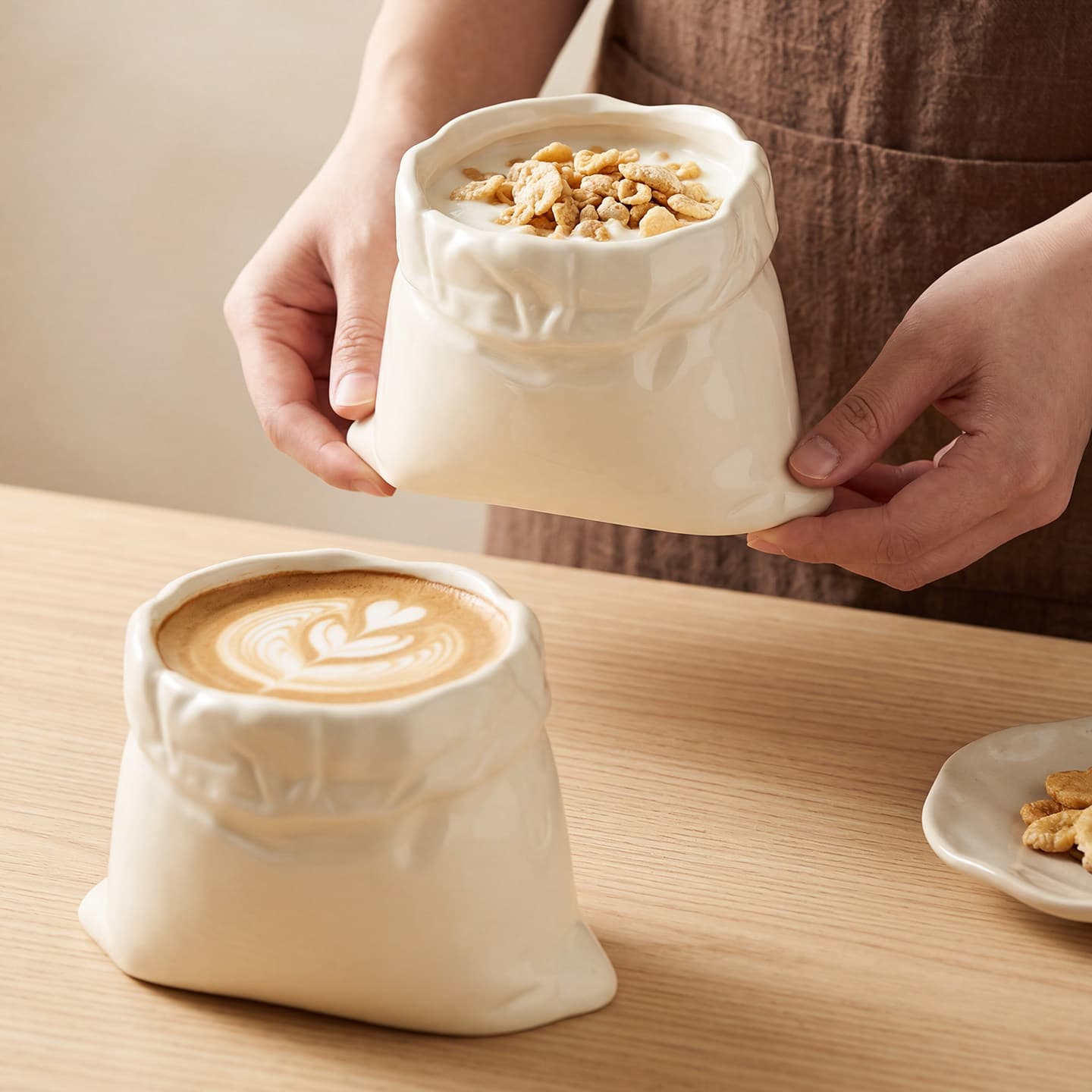 Exquisite Handcrafted Mug, High-Aesthetic Drinking Cup, Unique Design, Niche Coffee Cup, Quirky Style