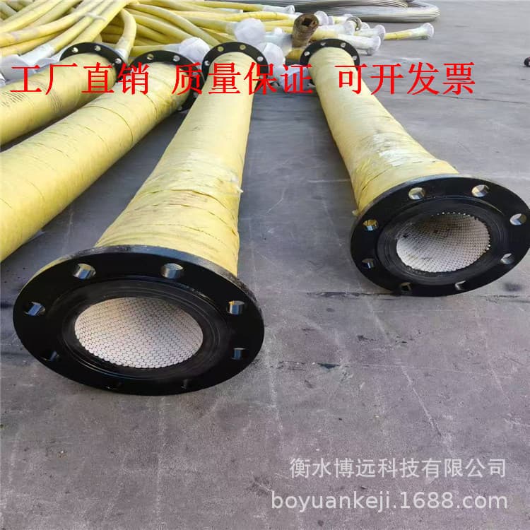 Wholesale ceramic-lined rubber hose, high-wear rubber hose, specialized sandblasting particle hose for coal spraying plants and steel mills