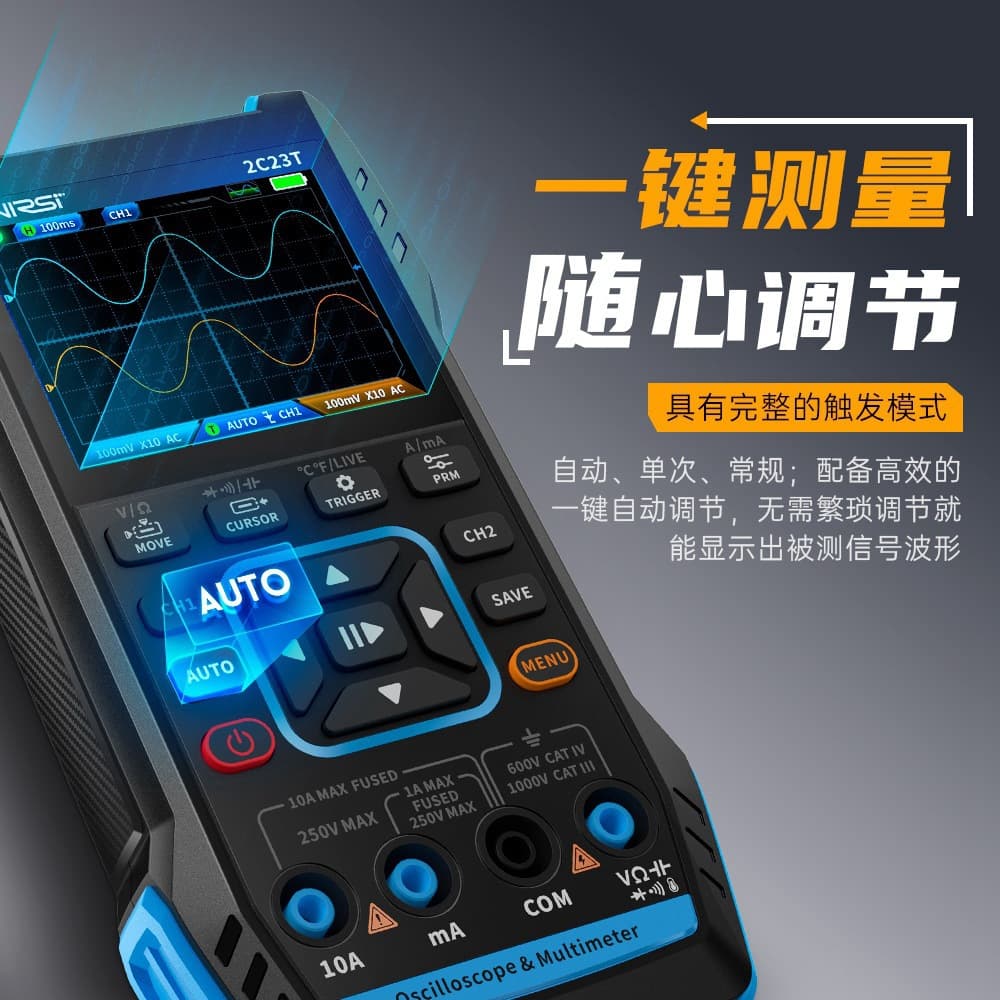 FNIRSI Nuclear Radiation Detector Marble Radioactive Ray Radiation Tester Professional Geiger Counter