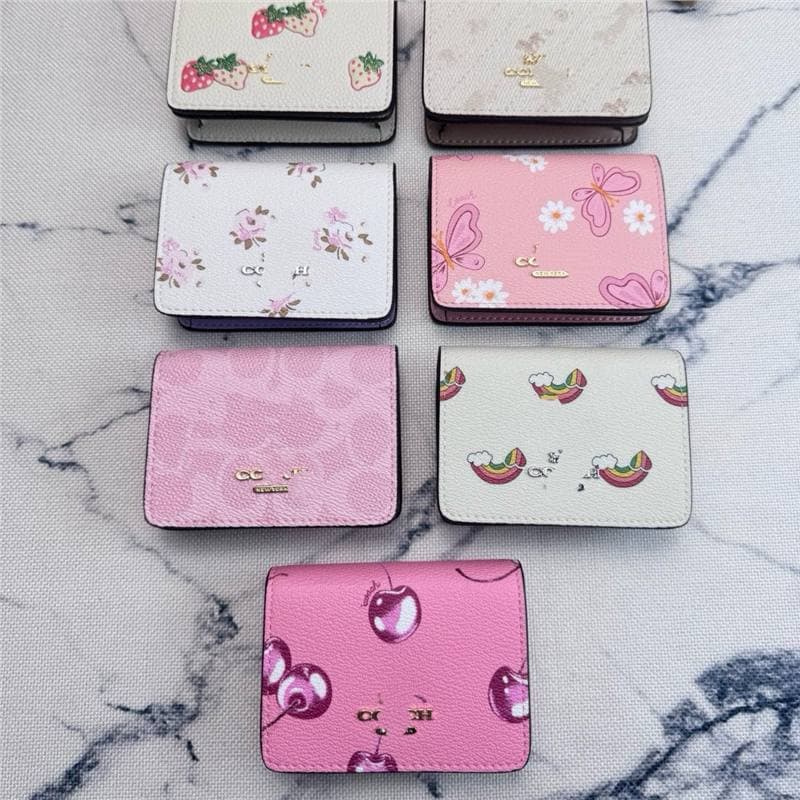 European and American 2025 New Short Crossbody Wallet Coin Purse with Snap Button Opening, Exquisite Small Bag, Zootopia
