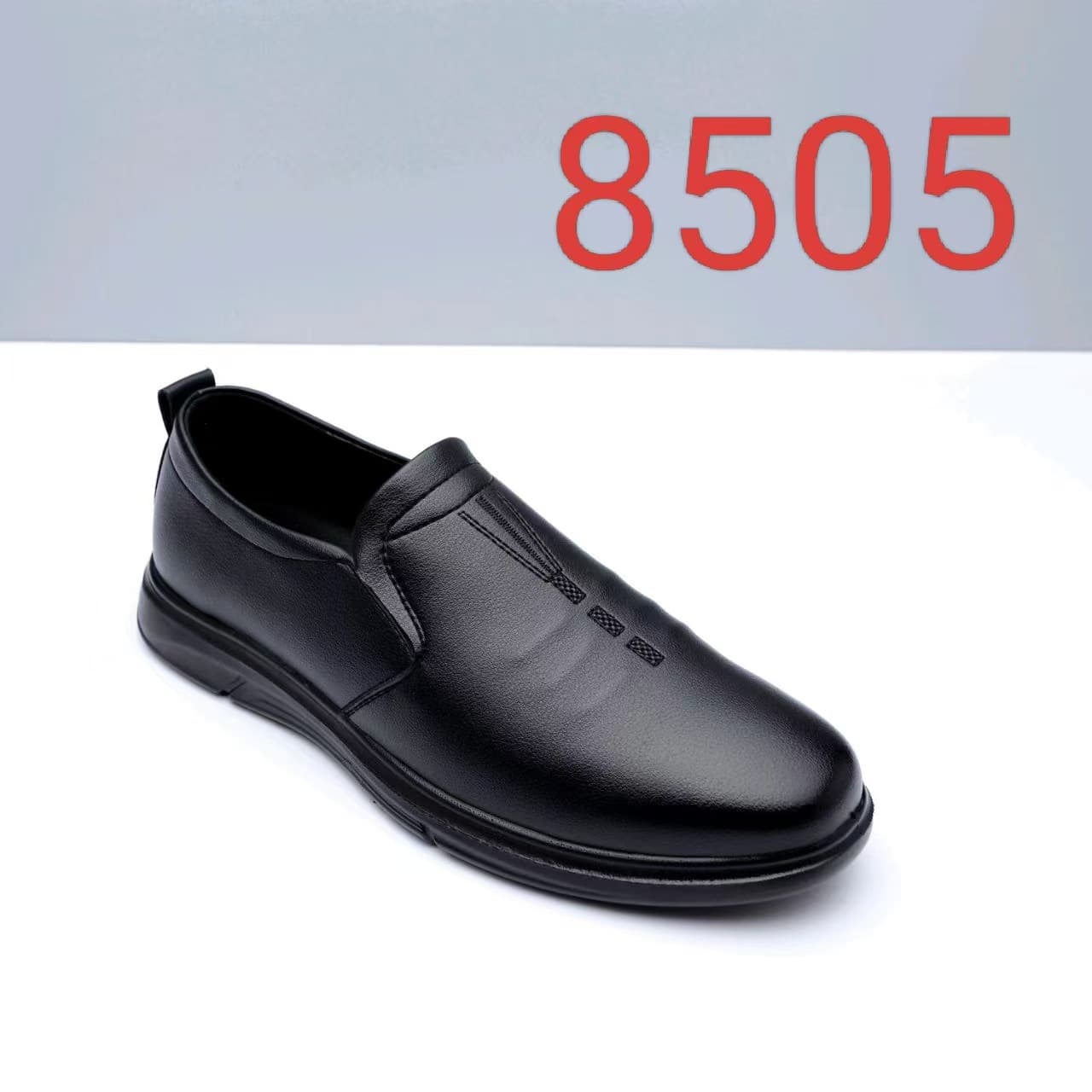 Yite Men's Leather Shoes 2025 New Casual Youth Lightweight Fashion Anti-slip Wear-resistant Polyurethane Sole Slip-on