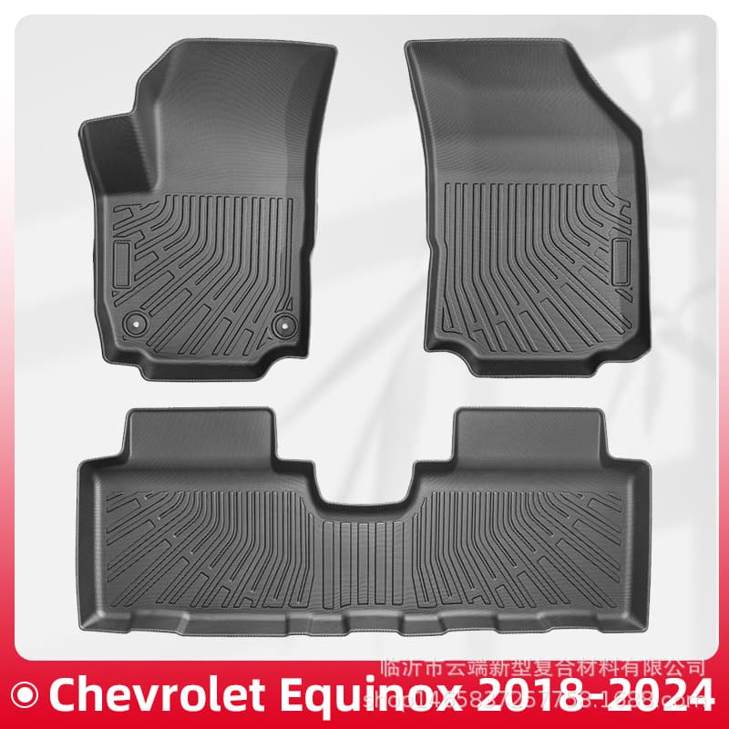 Suitable for Chevrolet Equinox 2018-2024 TPE car floor mats and trunk mats