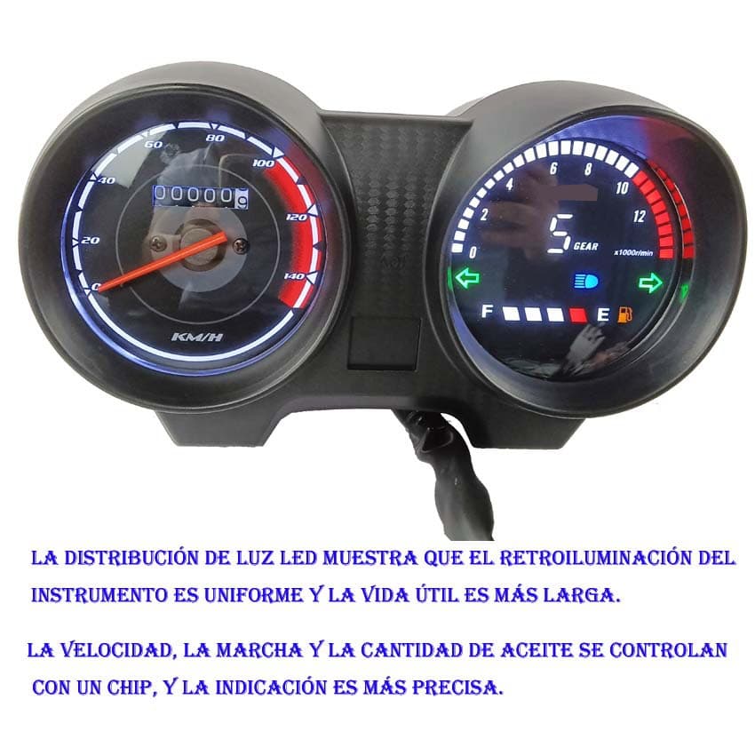 Cross-border South American motorcycles MAX125 instrument panel RX110 Brazil CG TITAN150 Fan150 speedometer