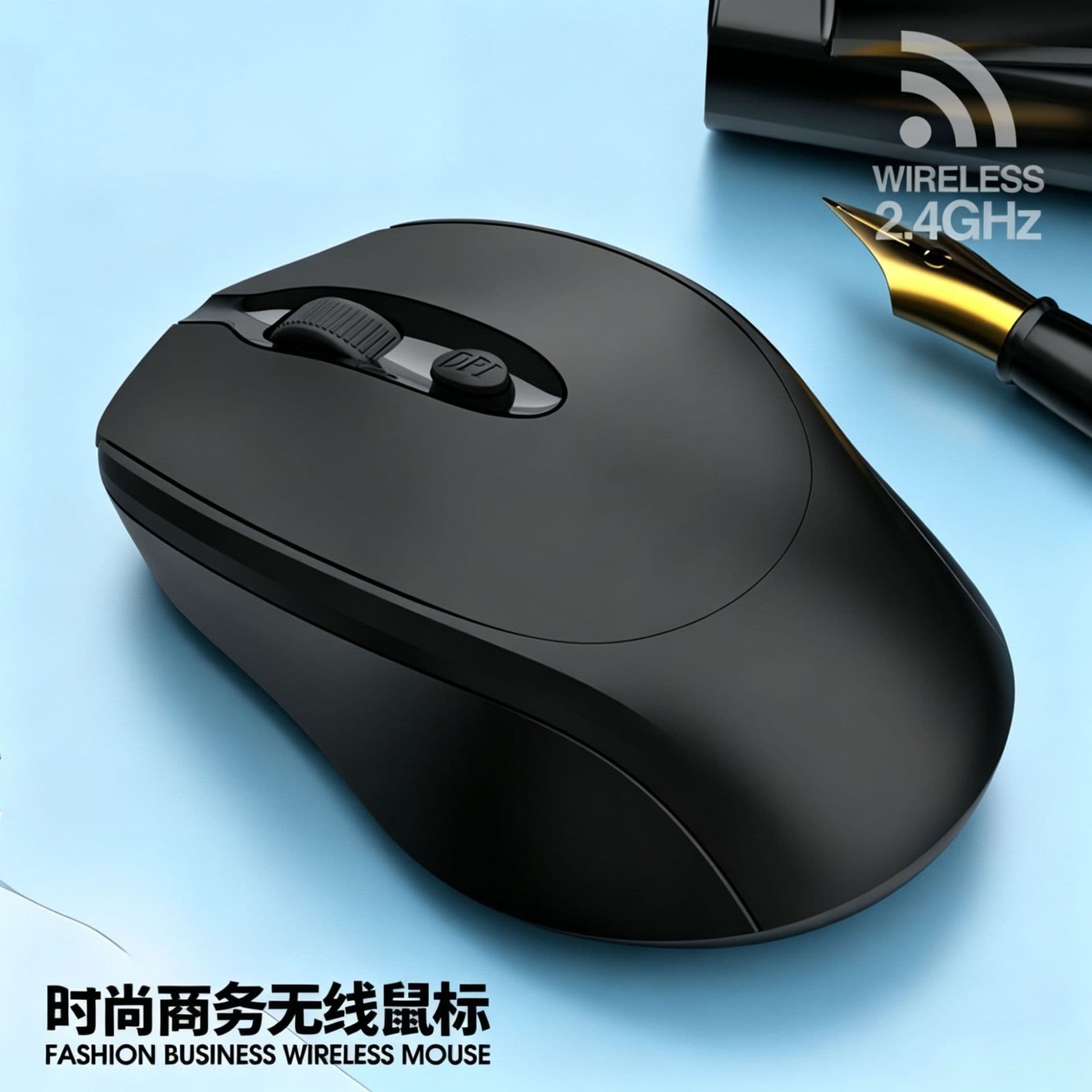 2.4G Wireless Mouse for Desktop Office Home Laptop Portable Wireless Mouse Universal Factory Direct Supply