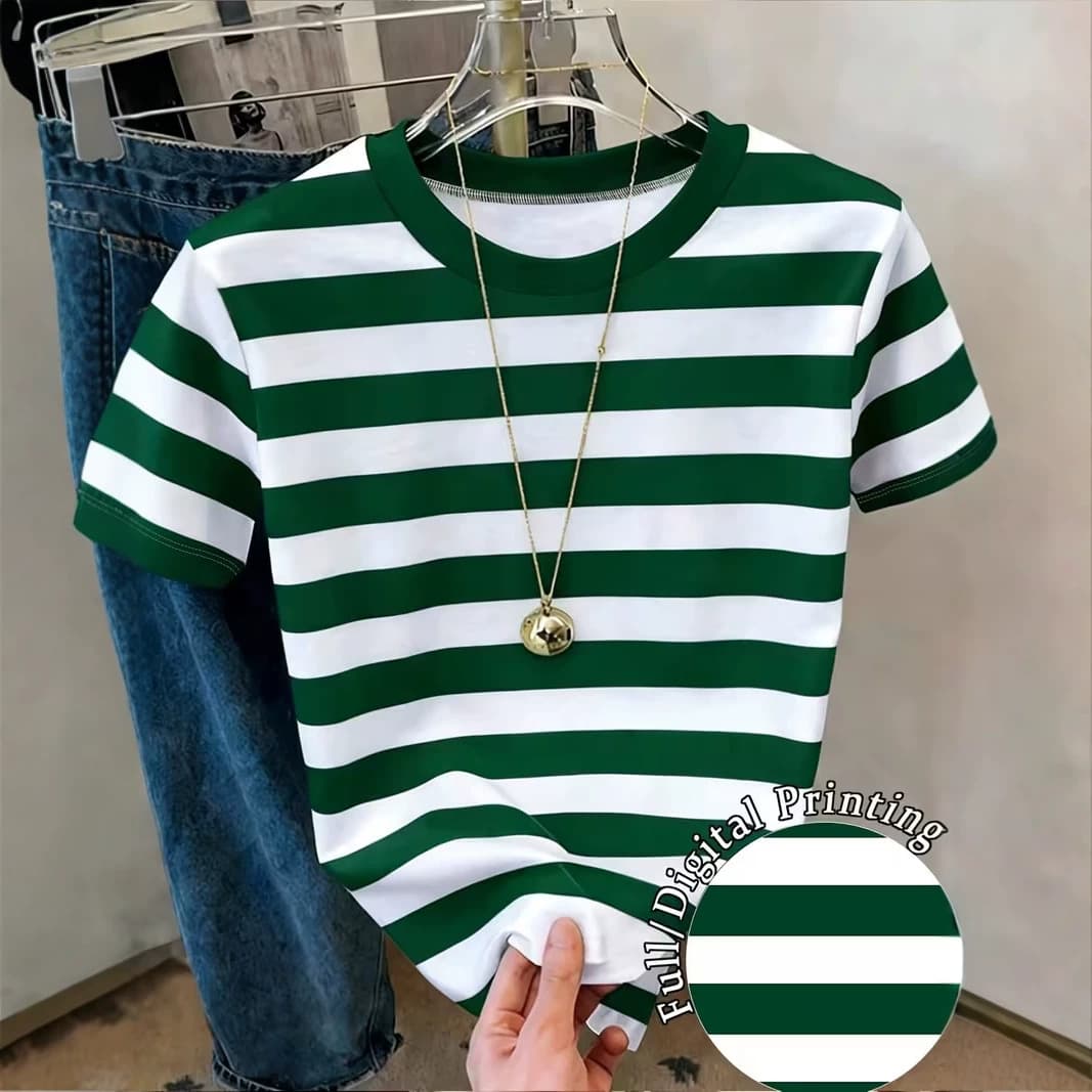 Cross-border Summer New 2026 European and American Fashion 3D Digital Print Casual Versatile Short-Sleeve T-Shirt for Women Round Neck Top