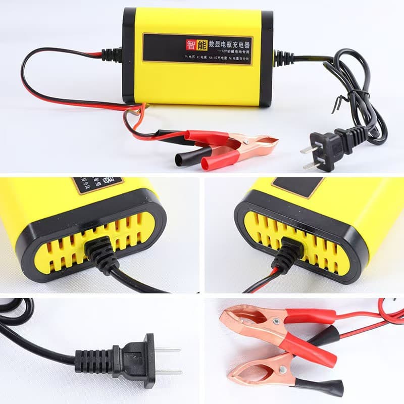 12V 2A Battery Charger Car Battery Charger Motorcycle Battery Charger Lead-Acid Battery Charger