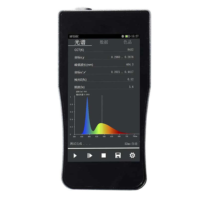 HP350IR Infrared Radiation Energy Tester 550-1100nm Infrared Spectrometer Wavelength Irradiance