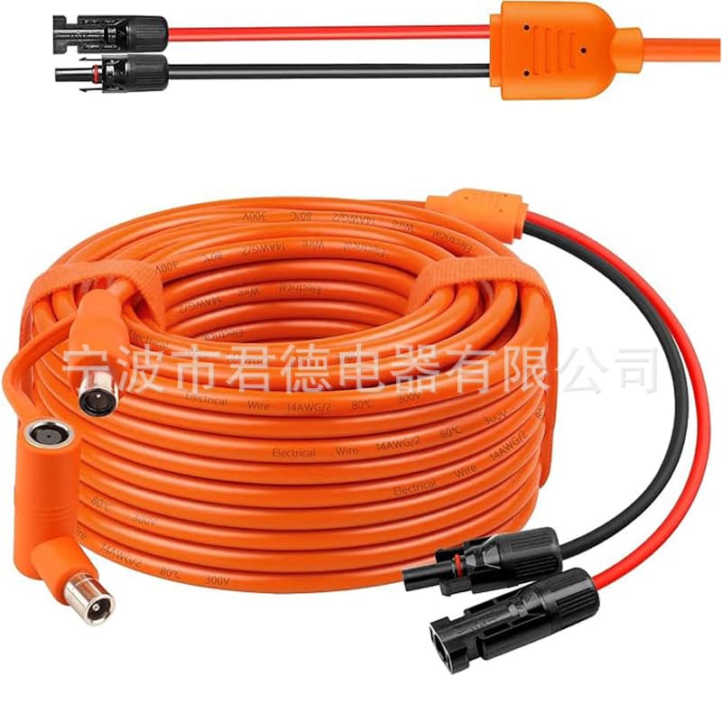 Solar to DC 8mm Charging Extension Cable 3FT-50FT Anker 12+14AWG Solar Cable