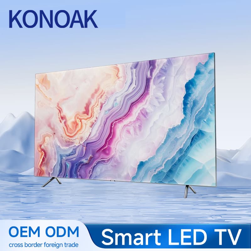 Cross-border trade LED TV 32/42/50/55/60/65-inch eye protection full-screen LCD TV