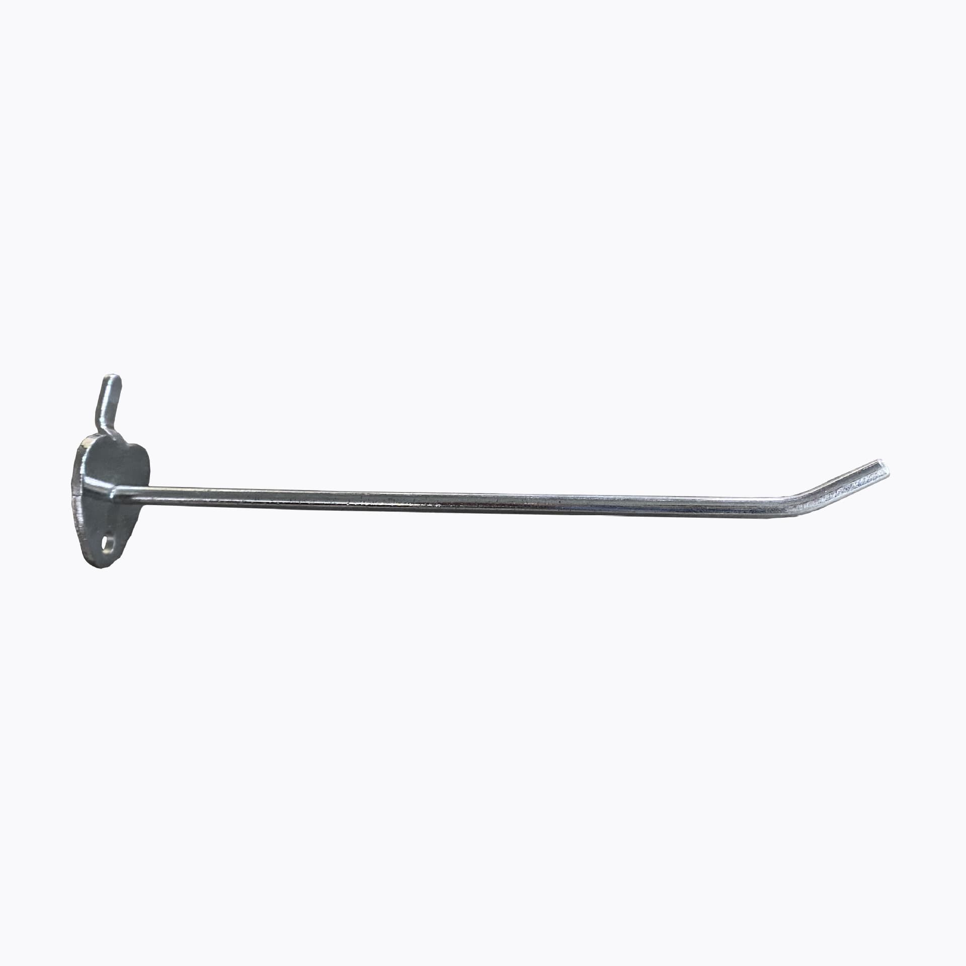 Factory direct sales supermarket cardboard shelf chrome-plated apple single-line hooks, excellent quality, large quantity discounts.