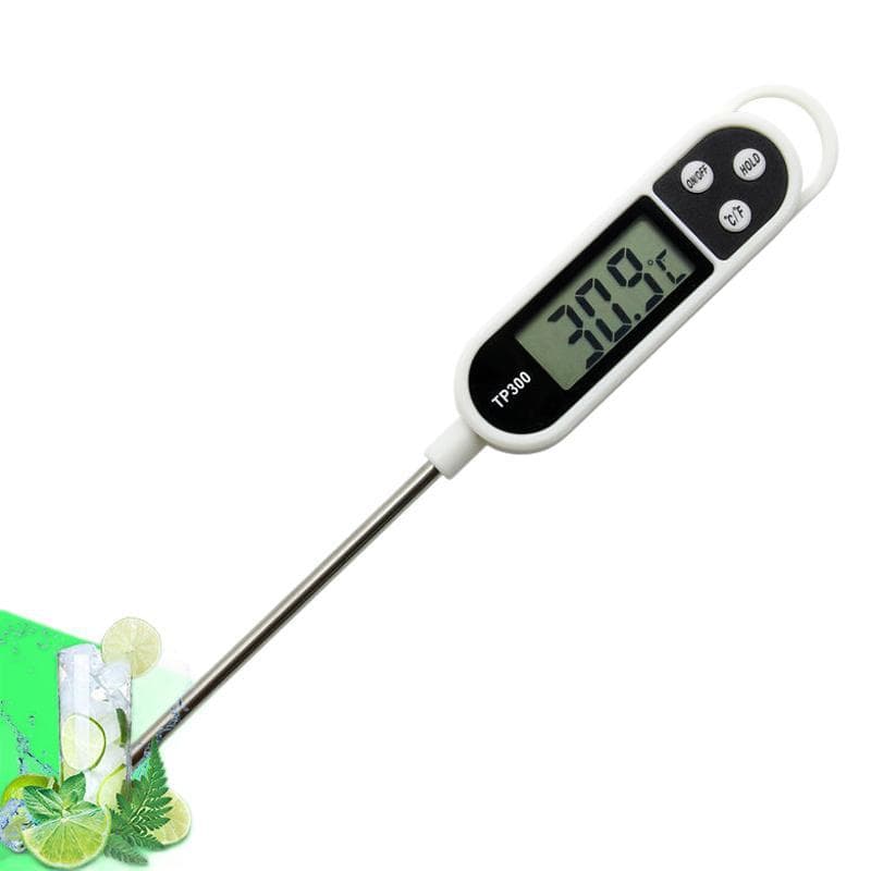 Food Grade Hot Water Thermometer High Temperature Thermometer for Measuring Water, Oil, Milk Temperature, Baking, and Parrot Feeding