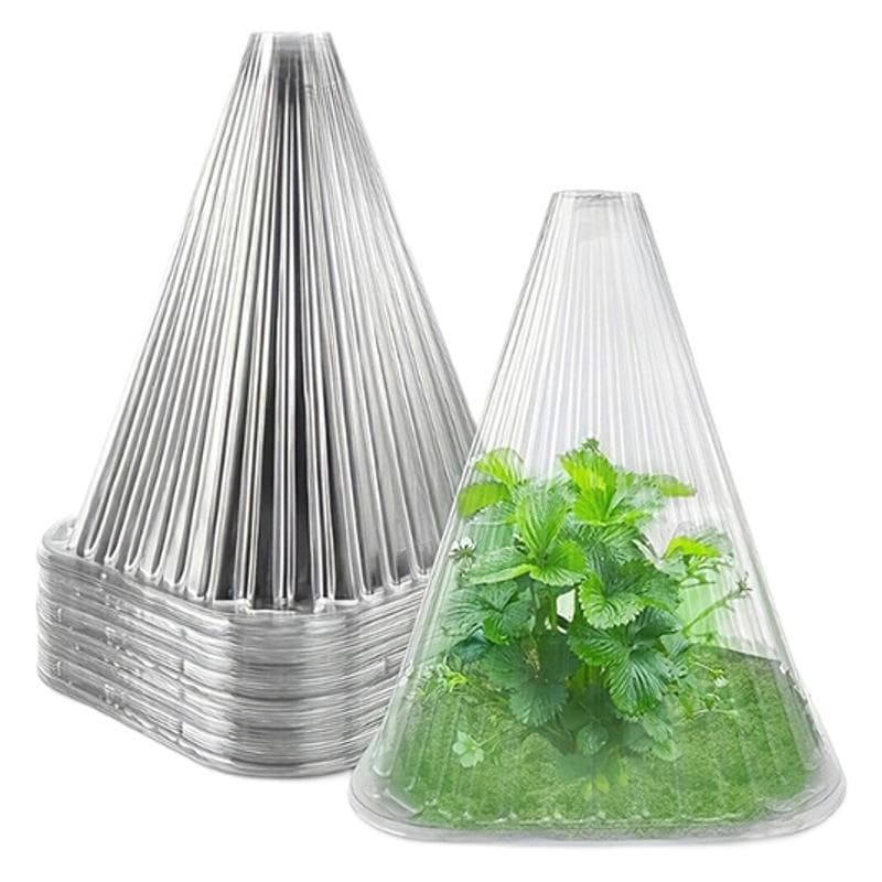Plant Seedling Protection Cover, Agricultural Vegetable Seedling Cloche, Windproof, Cold-Proof, Frost-Proof, Thermal Insulation Cover