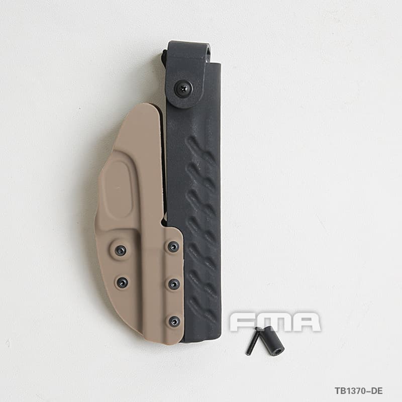Quick-Release Universal Holster for GLOCK 17/19, Waist Tactical Quick-Draw Holster - TB1370