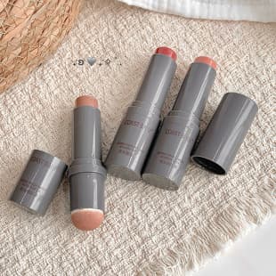 COAST BABY Dual-Ended Blush Stick, Lazy Blush Stick, Creamy Texture, Rosy Plumping Color, Eye Shadow & Contour Multi-Use