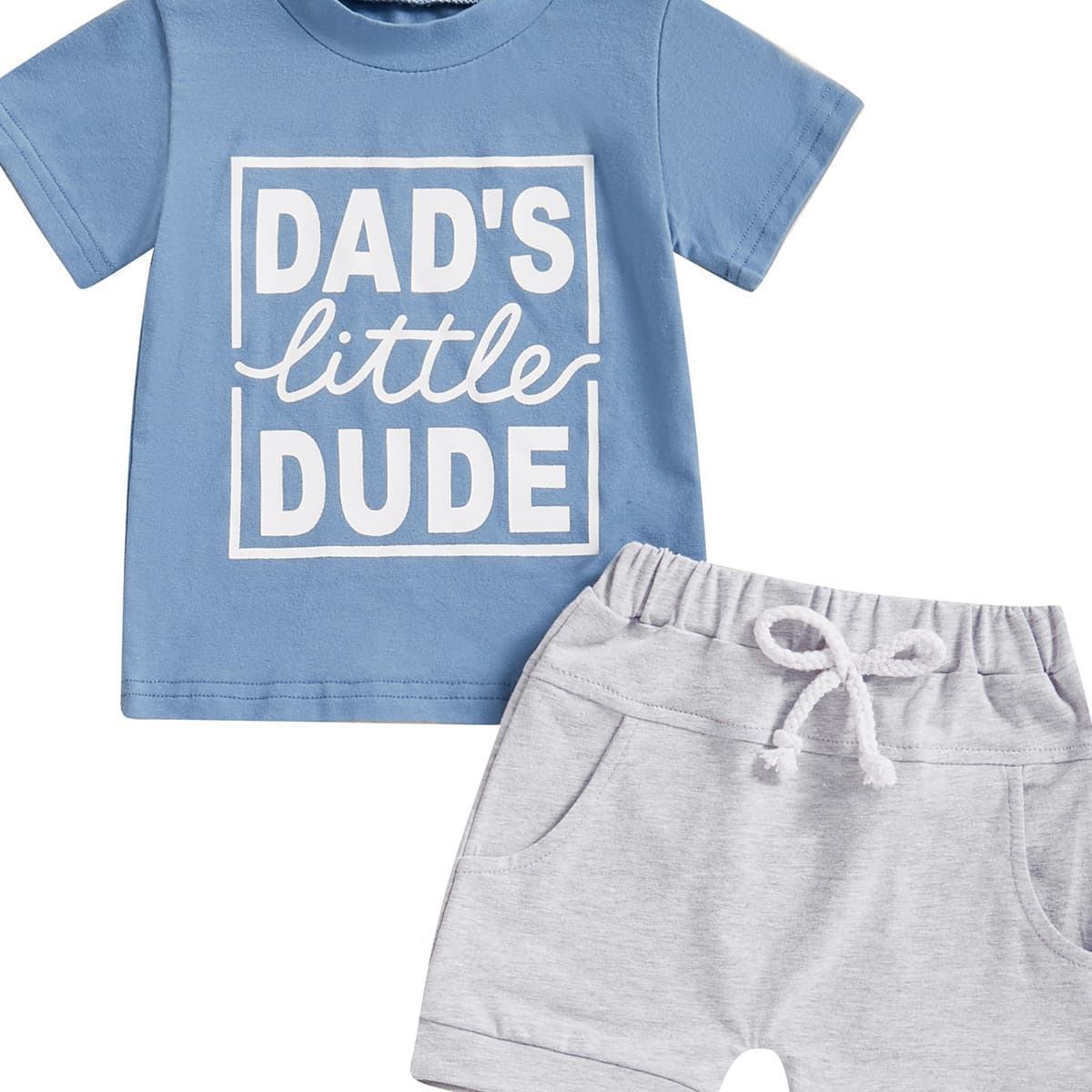 DADS LITTLE DUDEdu short-sleeved suit-raglan short-sleeved suit