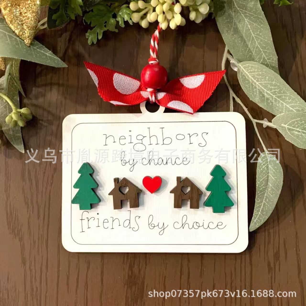 Casual Neighbor, Chosen Friend, Cross-Border New Pendant