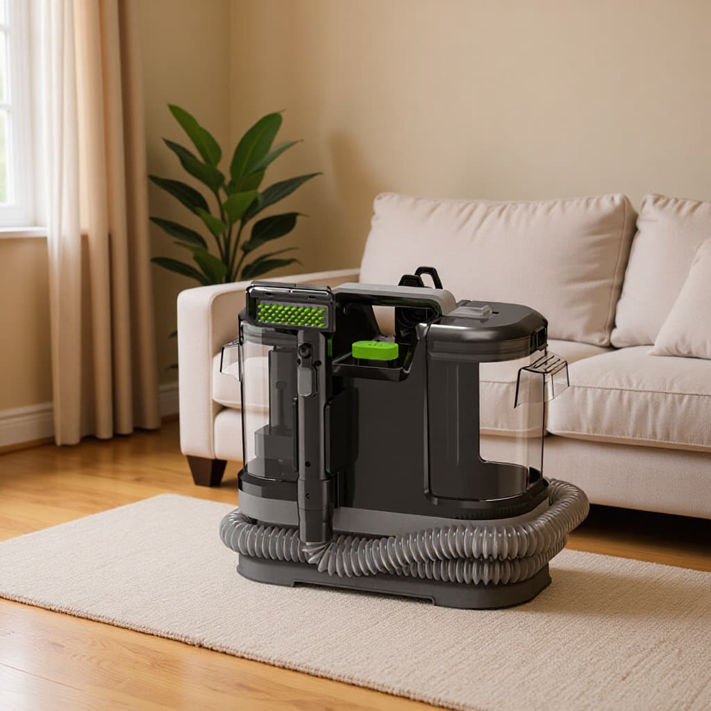 Cross-border Compact Multi-functional Fabric Cleaning Machine for Home Use with Spray, Suction, and Extraction for Carpets