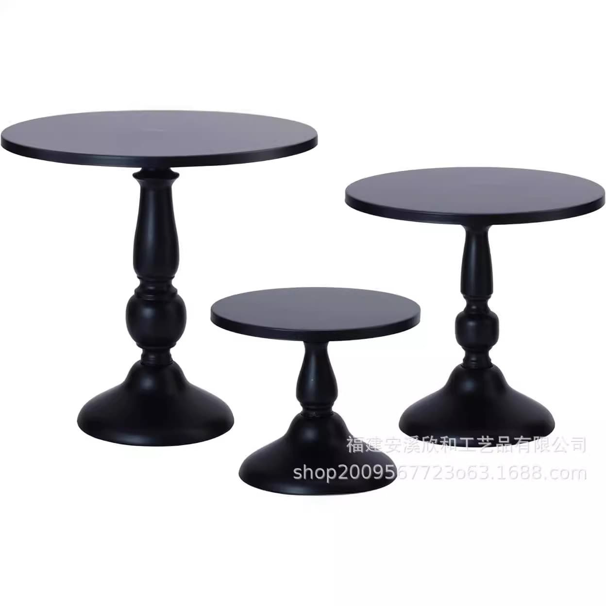 European Metal Cake Stand, Dessert Tray for Milk Tea Shops, High-Footed Serving Plate, Wedding Decoration Prop, Party Cake Display Stand