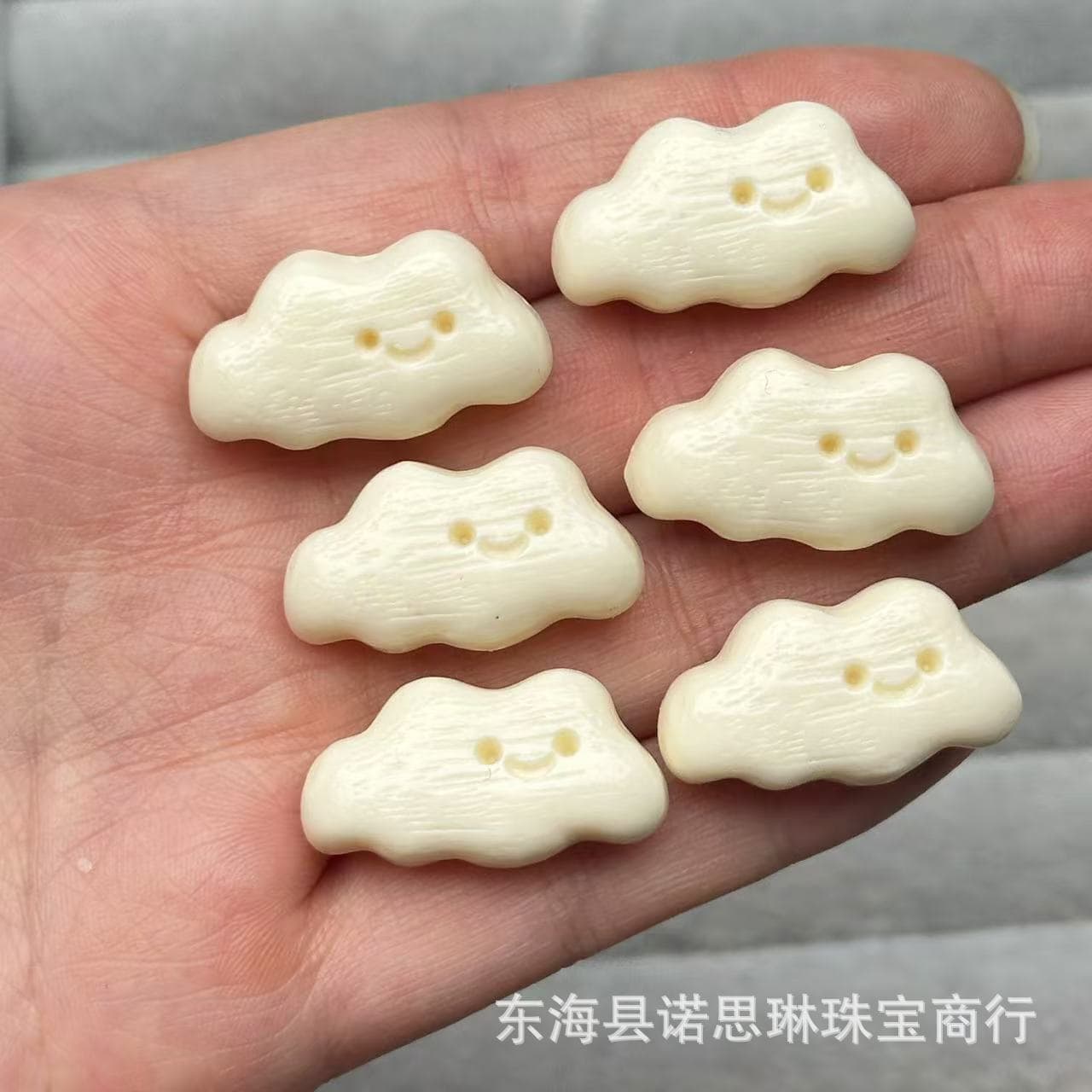 Ivory Cloud Super Cute Accessories DIY Cultural Play Buddhist Beads Jewelry Accessories Spacer Beads Bracelets Handmade Woven