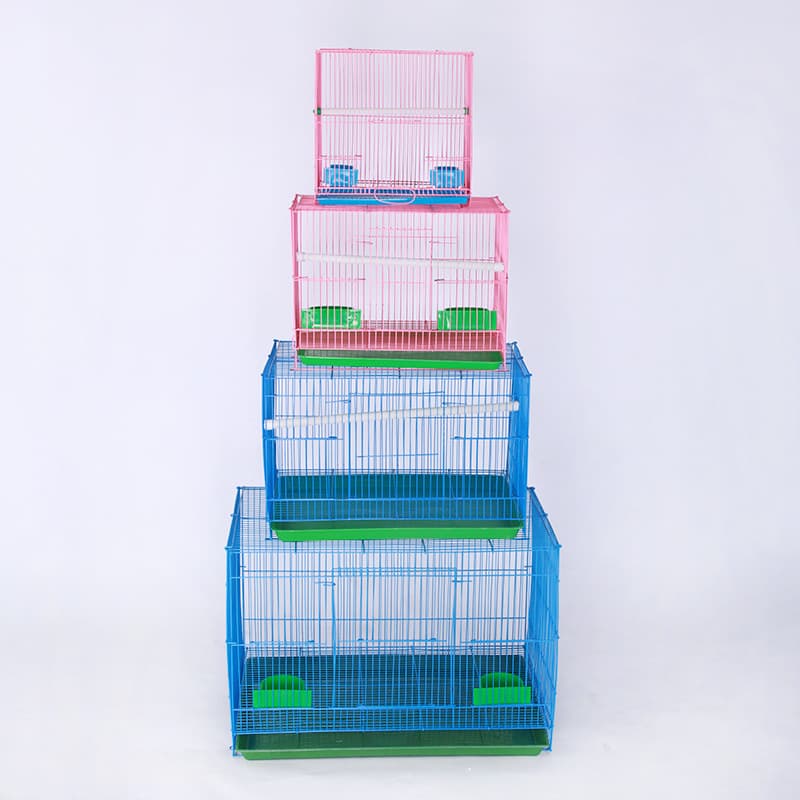Iron Bird Cage, Parrot Cage, Pigeon Cage, Rabbit Cage, Pet Cage for Home Indoor Use, Chicken Cage, Small Medium Large Sizes