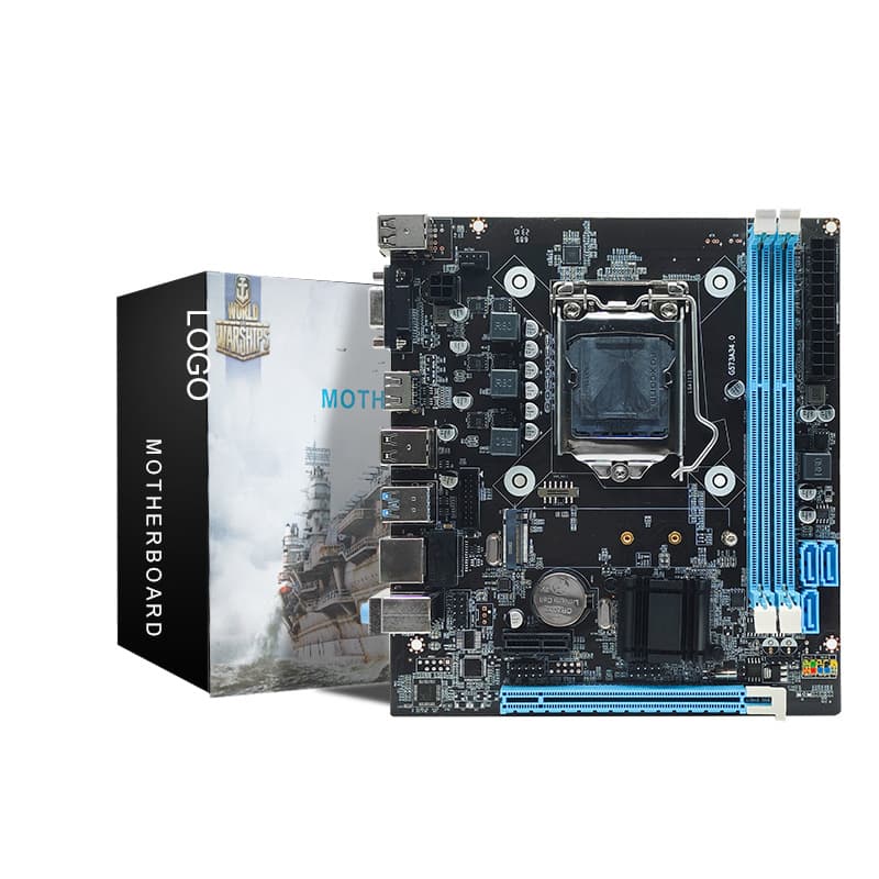 New H81 Computer Motherboard LGA 1150 Supports 4th Gen Core i3 i5 i7 Desktop CPU