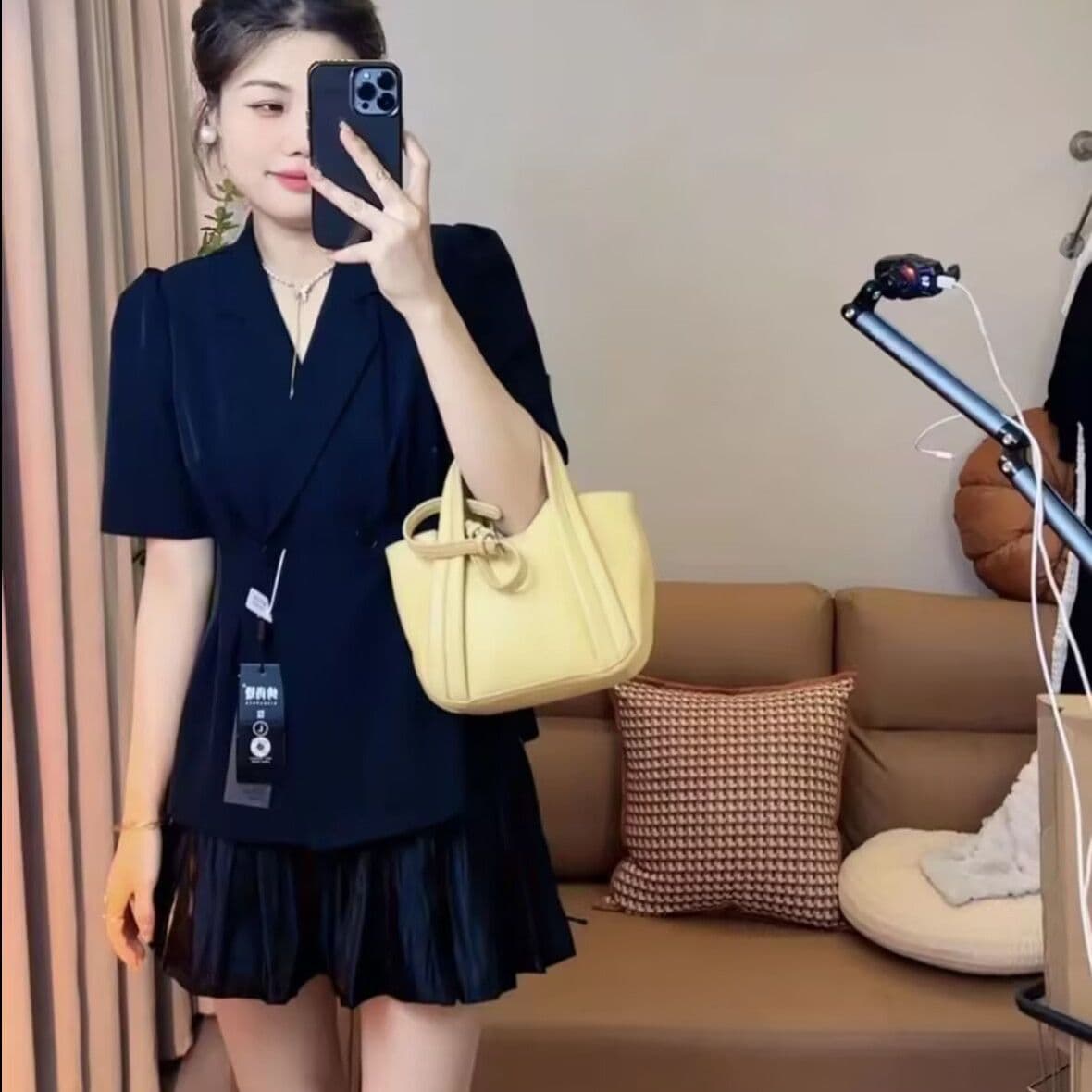 Suit suit for women 2026 American suit summer short-sleeved fashion casual suit temperament comfortable jacket