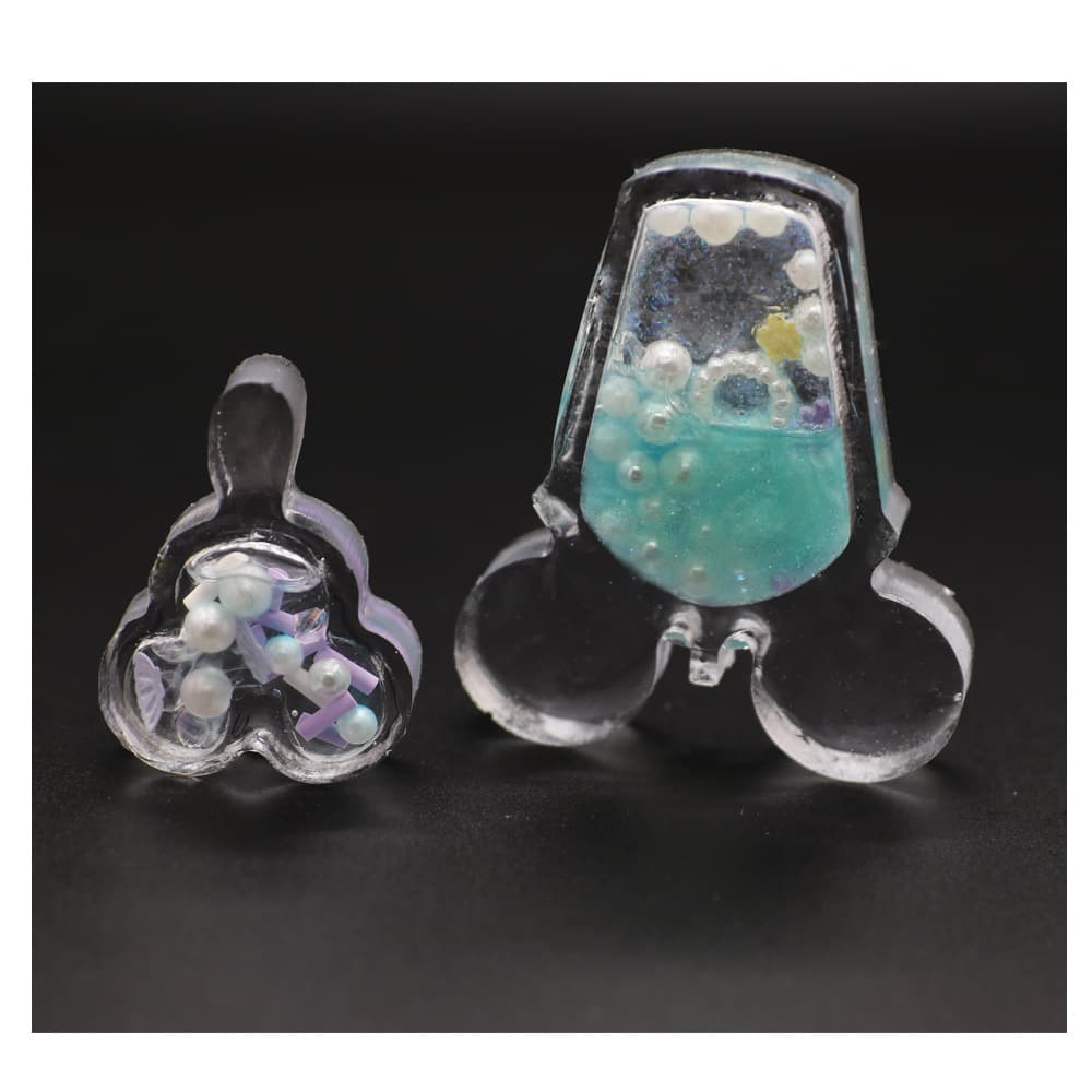 Mouse Head Epoxy Drop Pendant Crystal Epoxy Mold Phone Car Pendant Epoxy Decoration Silicone Mold