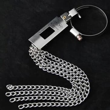 Automotive Metal Anti-Static Strip with Four Chains, Car Static Eliminator and Remover