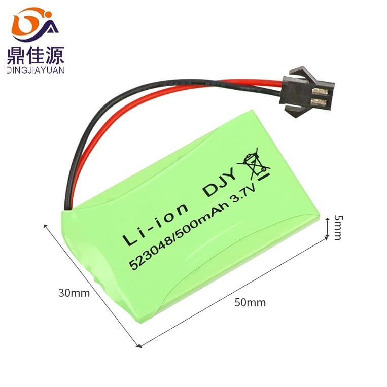 3.7V lithium battery for a robotic dog, model 523450, remote-controlled electric toy, intelligent robot dinosaur, model 523048.