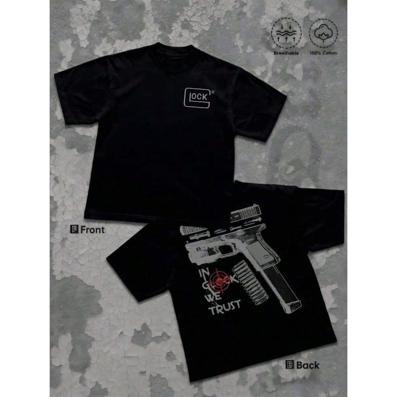 Ouma Pure Cotton Tactical Graphic 220g T Shirt 1pcs Streetwear 100% C