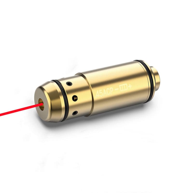 Factory Stock 38SPL .223Rem 40S&W 45ACP 9MM Laser Simulation Shooting Training Calibration