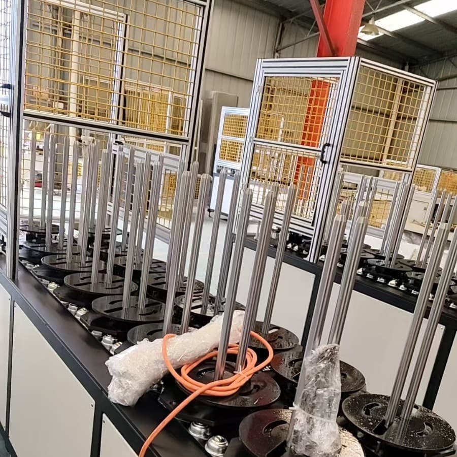 Multi-Station Bin Warehouse Robot, Rotary Bin with Six or Ten Stations, Flexible Combination Bins
