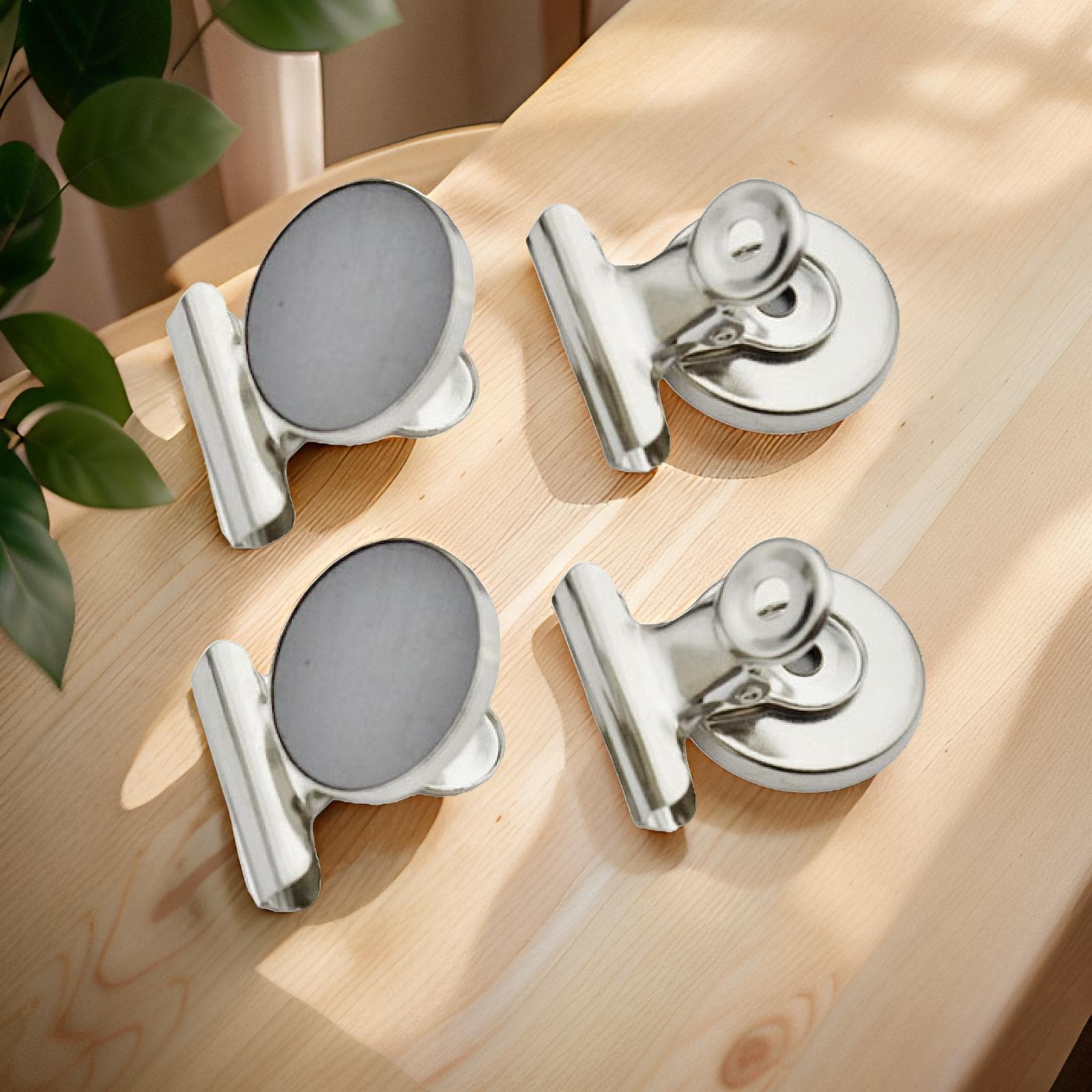 31mm magnet clip, 38mm round magnetic clip, 50mm office stationery magnetic clips in stock