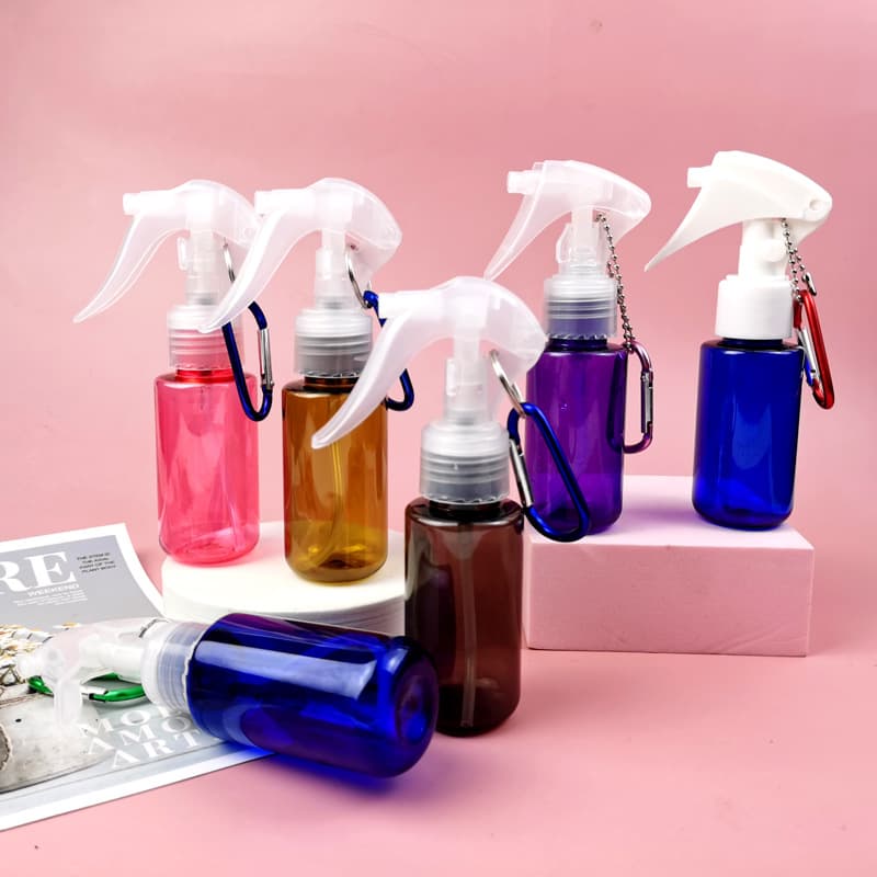 60ml small mouse alcohol disinfectant spray bottle portable spray bottle PET refined spray bottle alcohol dispensing bottle