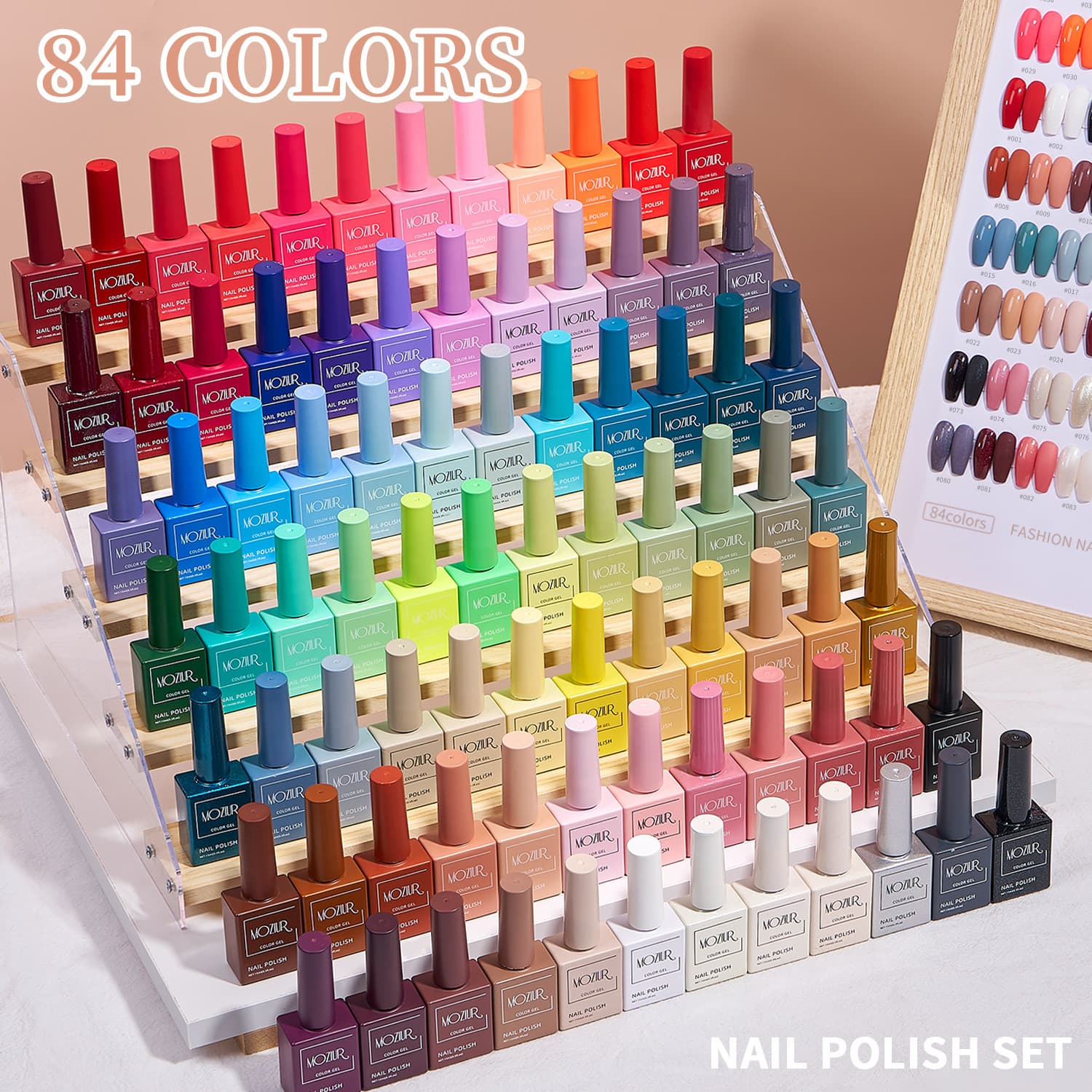 Cross-border Special Supply Color Bottle Gel Polish Koudan Nail Art Curing Gel Nail Salon Exclusive Nail Polish Gel Set 15ml