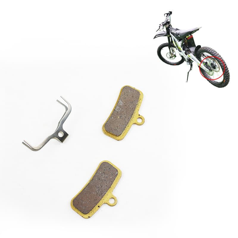 Compatible with original high-strength brake pads and brake linings from Surron Light Bee.